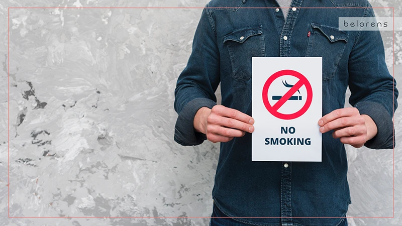 Stay away from smoking