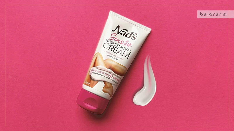 Nadez cream for sensitive hair removal