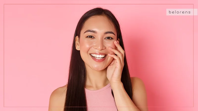 Asian facial features