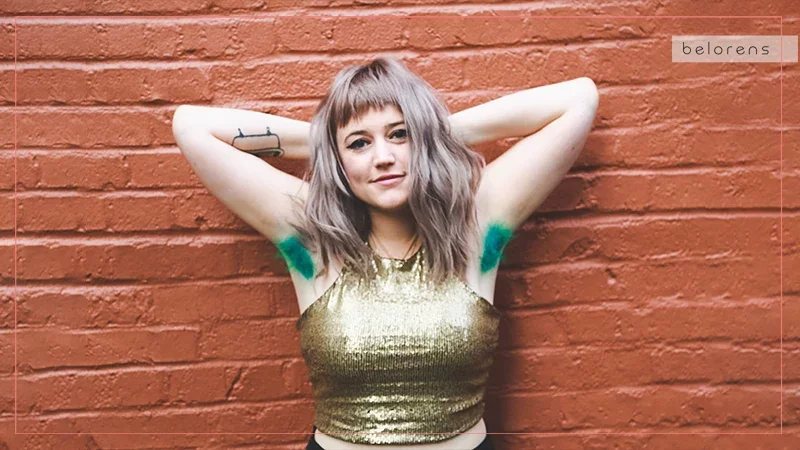 Dyeing armpit hair - Europe and America