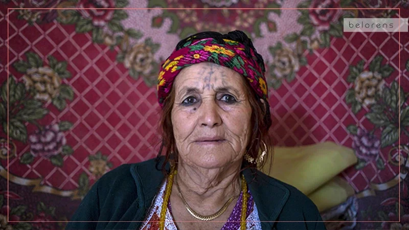 Facial tattoos - Morocco
