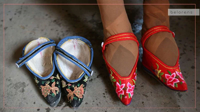Foot binding - China