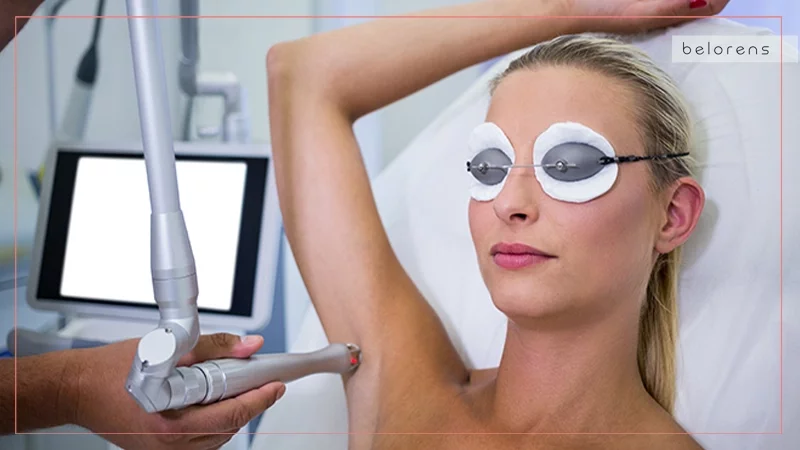 Professional treatments for dark underarms