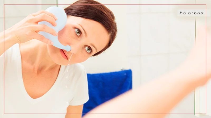 الخطوات الصحيحة لتنظيف الأنف
