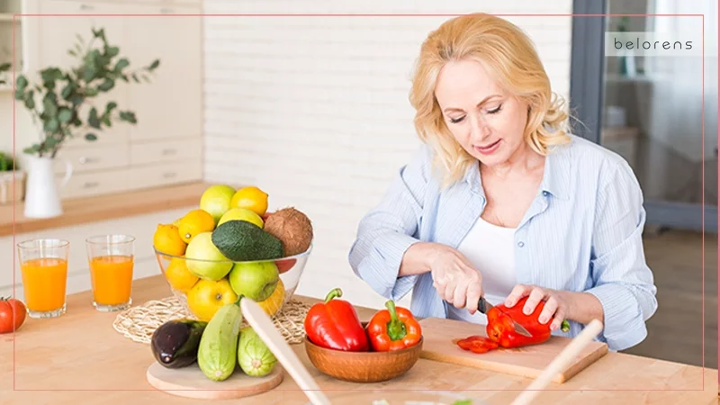 تناول غذاء متوازن وصحي