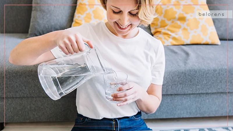 شرب الماء بكثرة