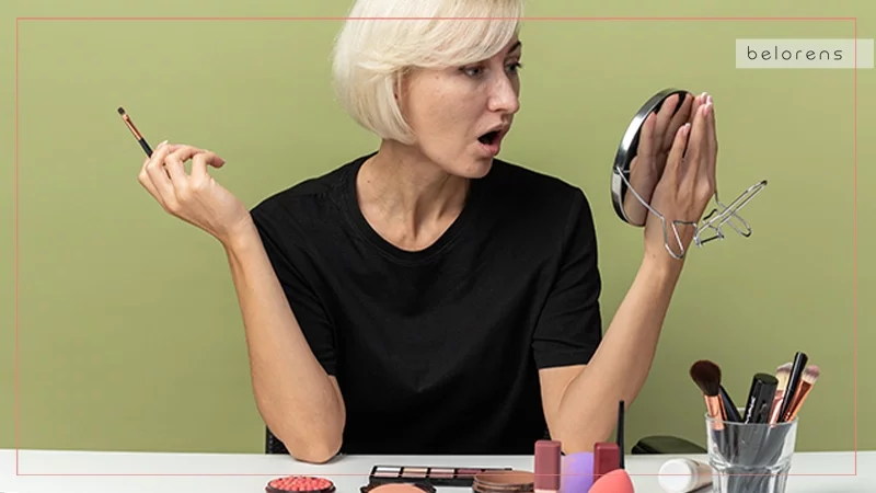 Overuse of makeup