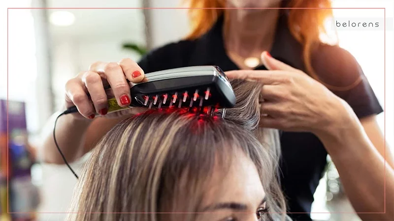 What are potential side effects of laser combs