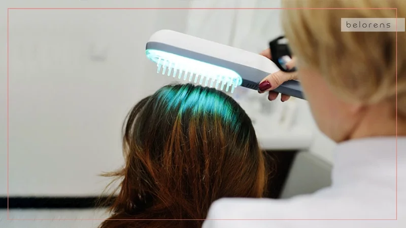 What should I expect after using a laser comb
